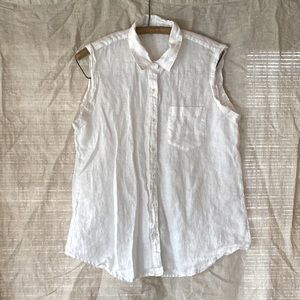 Minimalist Linen Top